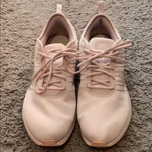 Nike Sneakers with rose gold embellishment